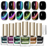 SUPWEE 9D cat-eye base black bottle for bold base coat and color shift