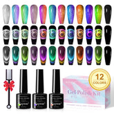 SUPWEE cat eye collection shows 11 color gels for versatile at-home nails