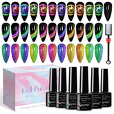 SUPWEE Cat Eye gel polish set box for home manicure and gifting