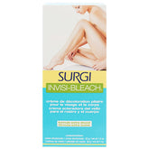 Surgiwax face bleaching cream application demonstrates easy on-skin use for lighter facial hair.