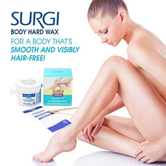 Surgiwax honey-wax-strips body for quick, smooth hair removal at home