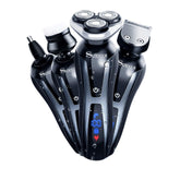 SURKER 3-in-1 electric shaver face close-up for precise grooming