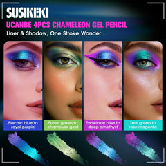SUSIKEKI creamy gel texture delivers smooth glide for precise day-to-night looks.