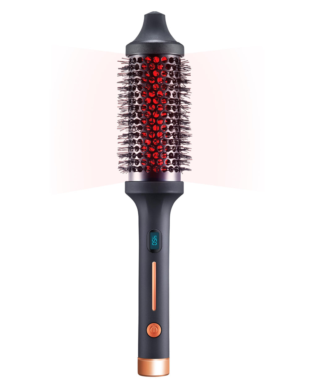 Sutra Thermal Brush front view showing ergonomic design for easy, comfortable styling.