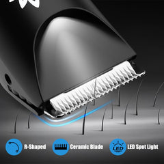 Suttik Manscape ergonomic handle demonstrates non-slip control during wet use.