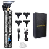 Suttik Ornate Knight trimmer front view, ergonomic design for comfortable grooming.