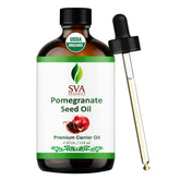 SVA ORGANICS Pomegranate Seed Oil dropper for precise, mess-free skincare application