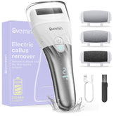 SVEMIN electric callus remover with three rollers for efficient at home pedicure