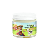 SVPMECN Tallow And Honey Balm packaging highlights all-natural, trustworthy skincare.