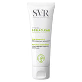 SVR Sebiaclear Moisturizing Face Cream bottle for daily hydration on oily sensitive skin.