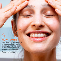 SVR Vitamin C Brightening Serum dropper dispense shows precise application.