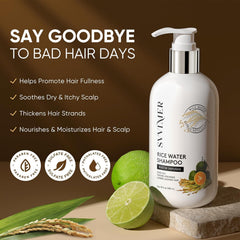 Svvimer formula with rosemary and biotin, detailing natural hair-supporting ingredients.