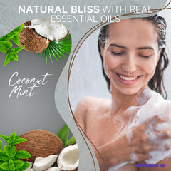 SWCANDY coconut-mint steamers close-up highlighting natural essential oils and mood support