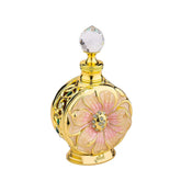 Swiss Arabian Amaali pineapple top notes bottle close-up for vibrant evening fragrance
