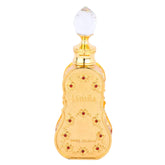 Swiss Arabian Jamila bottle close-up, premium perfume oil for a luxurious personal fragrance.