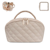 SXS LACONIC makeup bag with lay-flat design for easy access and organized cosmetics