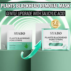 SYABO 2.0 Nose Pore Strips being applied on the nose for quick blackhead removal