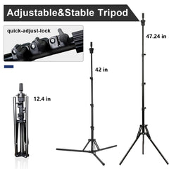 SZCY mannequin head display with clamp stand for versatile setups