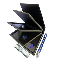 SZDYM strong 4 layer palette cover shows durable portable storage for makeup on the go