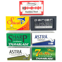 Taconic Shave 105-blade variety pack front view for versatile shaving options