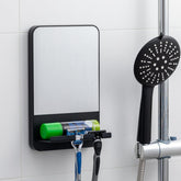 TAILI fogless shower mirror with clear reflection for easy shower shaving