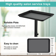 Takeashine hairstylist tray with sturdy feet supports daily salon and tattoo workflows.