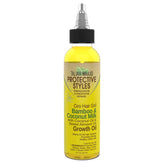 Taliah Waajid Hair Gro Bamboo Coconut Milk Oil bottle ready for lightweight scalp nourishment for growth support