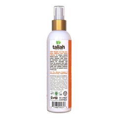 Taliah Waajid Love My Locs honey hibiscus ingredients image highlights hydration and strength benefits.