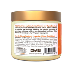 Love My Locs gel application demonstrates buildup-free styling for textured locs