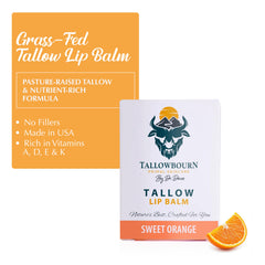 Tallowbourn beeswax lip balm swatch demonstrating moisture retention.