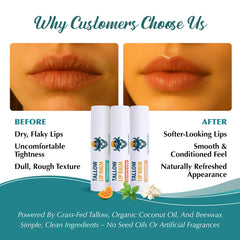 Tallowbourn organic coconut oil and beeswax close-up.