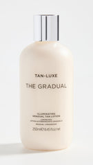 Tan-Luxe Gradual application on hand shows hydrating, streak-free use