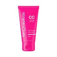 Tanceuticals Facial Self Tanner packaging—easy-to-use bottle for daily face tanning