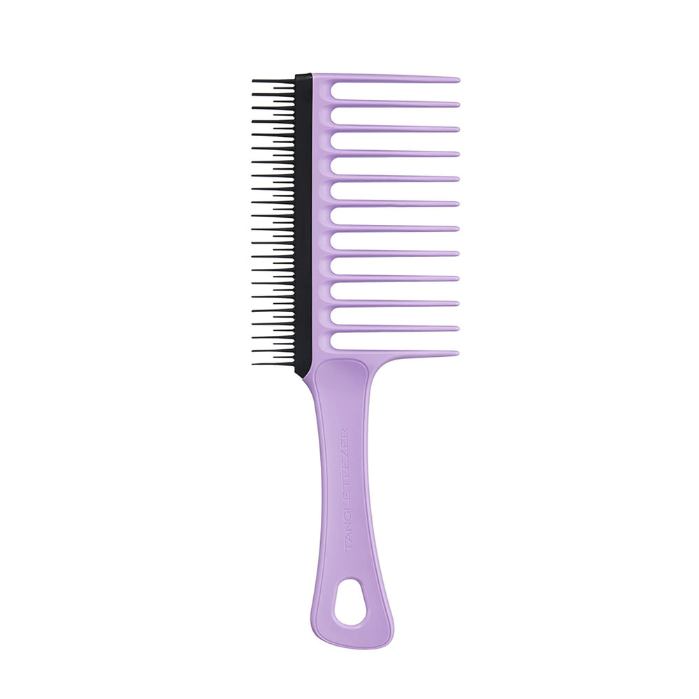 Tangle Teezer wide-tooth comb for curly hair in lilac, gentle detangling on wet or dry