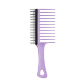 Tangle Teezer wide-tooth comb for curly hair in lilac, gentle detangling on wet or dry