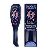 Tangle Teezer Zodiac Pisces detangler front view enables gentle detangling for knot-free styling.