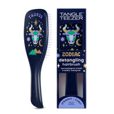 Tangle Teezer Zodiac Taurus two-tier teeth close-up showing knot-free detangling.