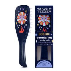 Tangle Teezer Zodiac Ultimate Detangler Leo knot-release closeup for gentle detangling