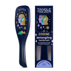 Tangle Teezer Virgo detangler close-up with two-tier teeth for knot removal