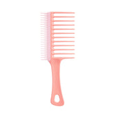 Tangle Teezer wide-tooth comb peach closeup for gentle wet-hair detangling
