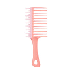 Tangle Teezer wide-tooth comb peach closeup for gentle wet-hair detangling