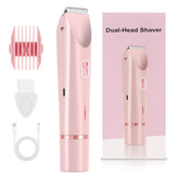 Tangting phoenix 2in1 shaver face-head for precise facial hair removal, gentle on delicate skin.