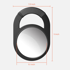 TASALON hand mirror ABS frame offers long-lasting durability for salon, barber, and home use.
