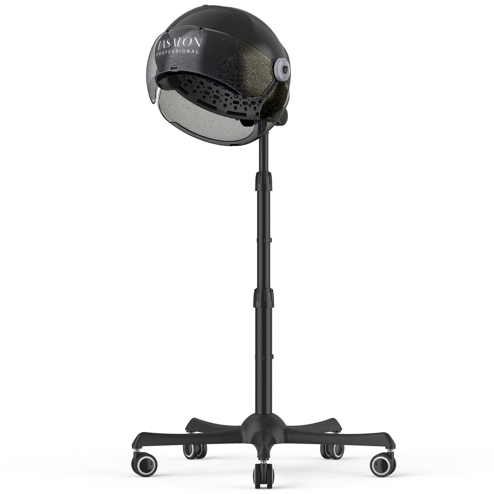 TASALON Ionic Hooded Hair Dryer front view for quick salon-grade drying at home.