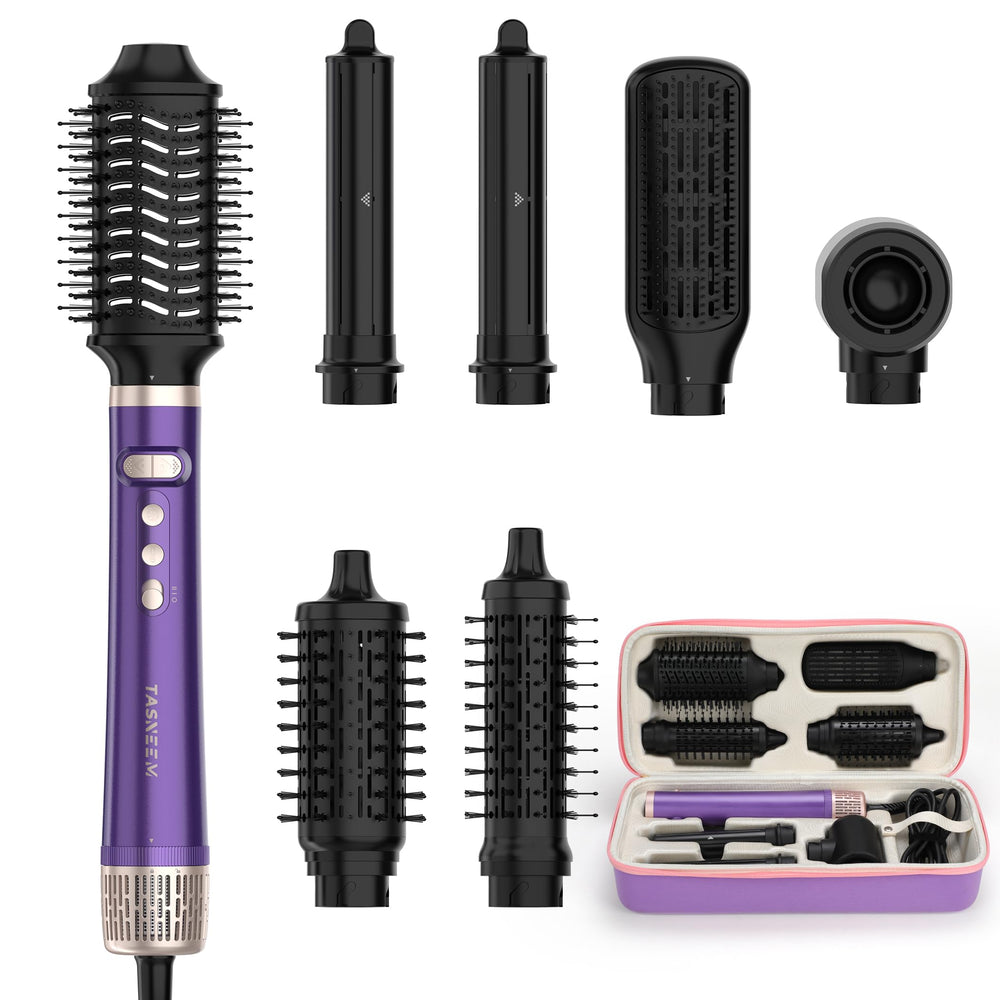 Tasneem 7-in-1 hot air styler front view for versatile styling
