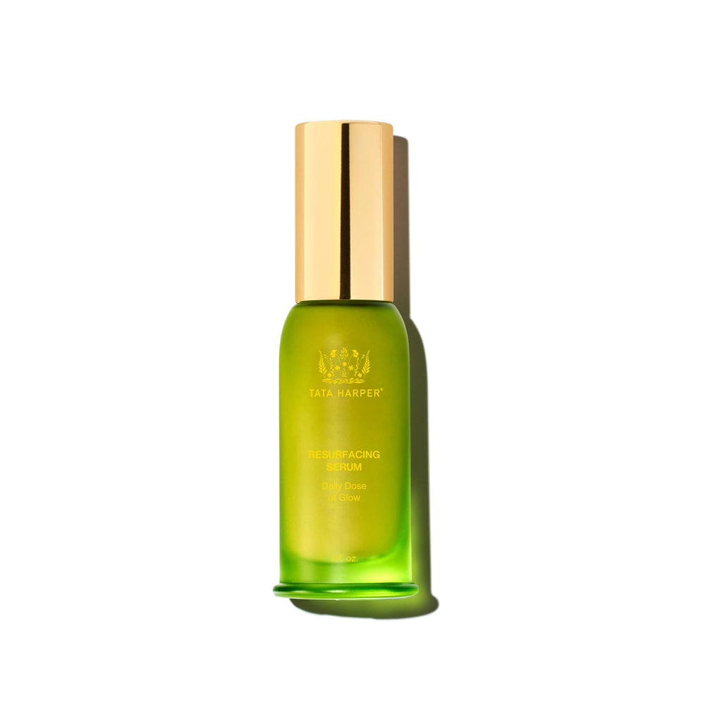 Tata Harper Resurfacing Serum bottle for radiant daily glow