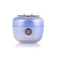TATCHA The Dewy Skin Cream bottle pump delivers rich hydration for dry skin