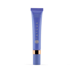 TATCHA Luminous Deep Hydration Eye Serum bottle closeup shows weightless hydration