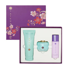 Tatcha Pure Pores Set hero image shows refined pores and clean texture.