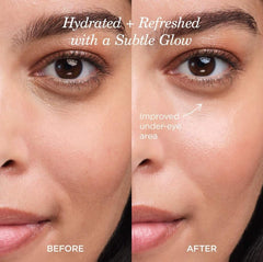 Tatcha The Serum Stick texture is weightless and oil-free for smooth, comfortable wear.